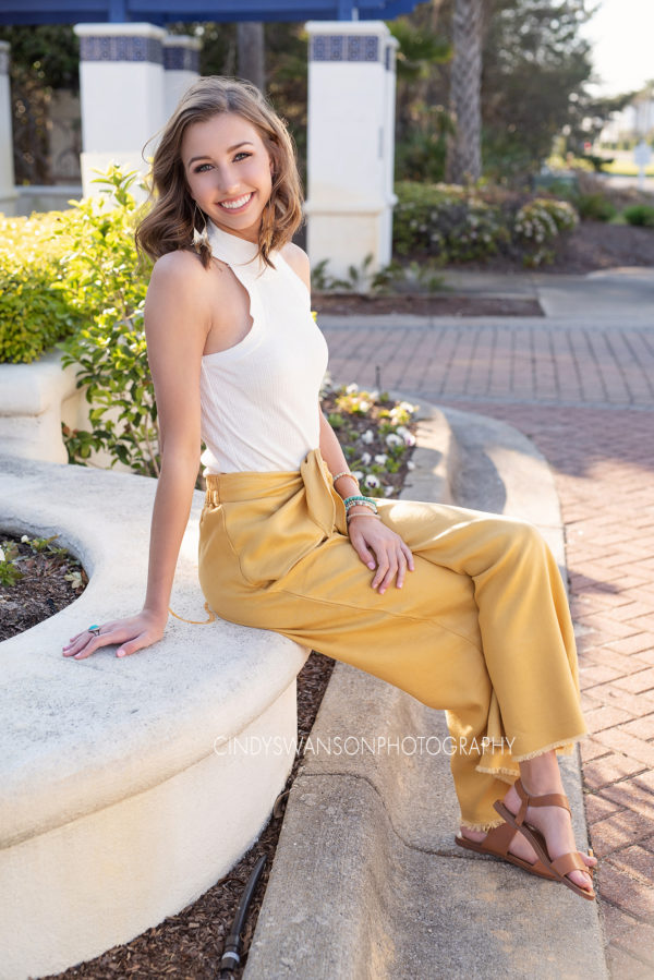 Destination Senior Portraits in Florida | Panama City Senior | Cindy ...